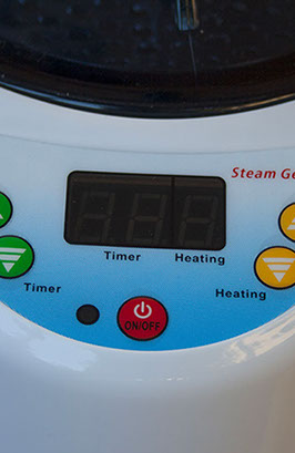 Comandi del generatore di vapore