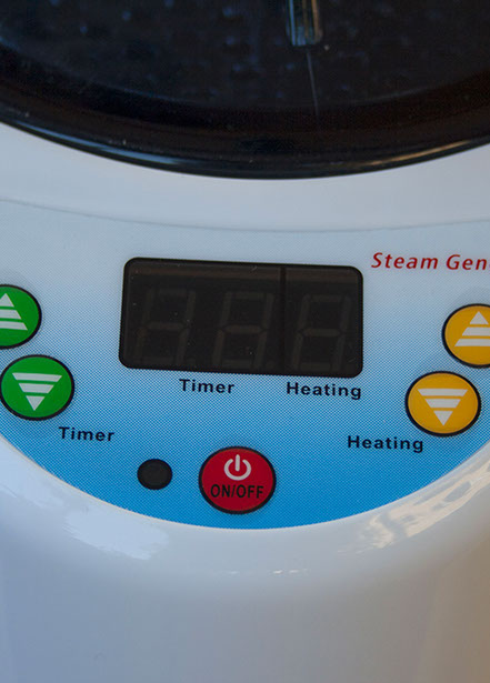 Comandi del generatore di vapore