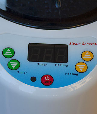 Comandi del generatore di vapore